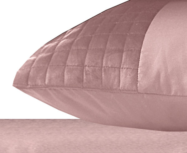 Velvet Band Roze 2pack slopen Pink 60 x 70 - Afbeelding 3