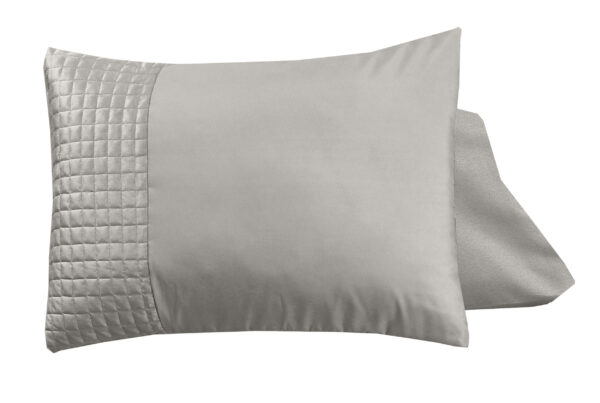 Velvet Band Sand/Grijs 2pack slopen Sand / Grey 60 x 70 - Afbeelding 2