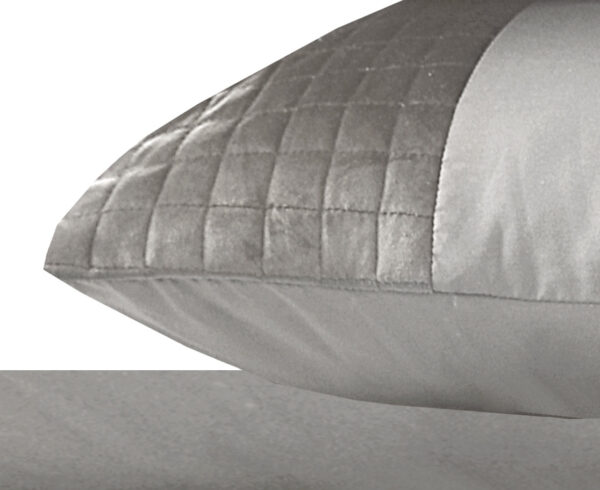 Velvet Band Sand/Grijs 2pack slopen Sand / Grey 60 x 70 - Afbeelding 3
