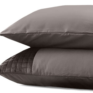 Velvet Band Taupe 2pack slopen Taupe 60 x 70