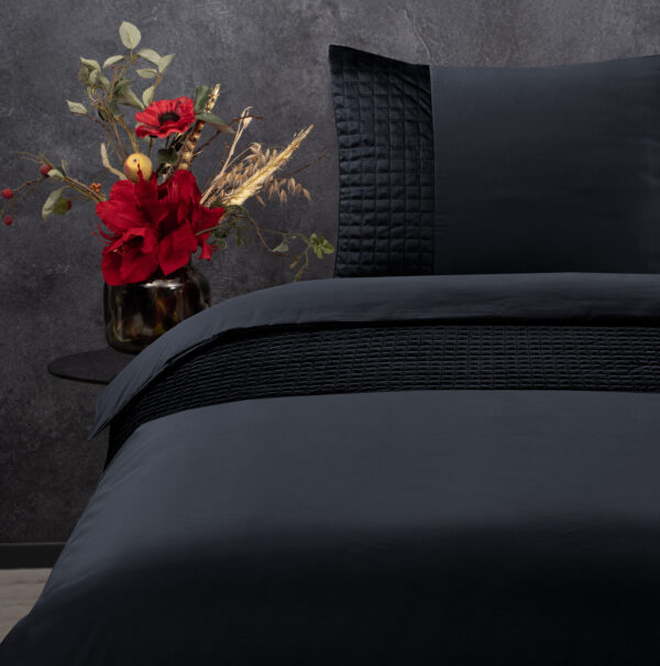 Velvet Band Zwart 140 x 220 - Afbeelding 3