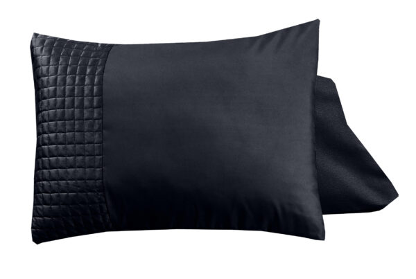 Velvet Band Zwart 2pack slopen Black 60 x 70 - Afbeelding 2