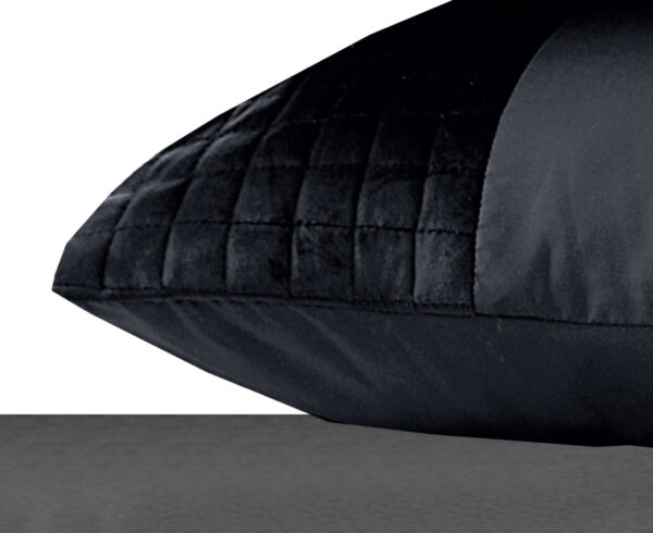 Velvet Band Zwart 2pack slopen Black 60 x 70 - Afbeelding 3