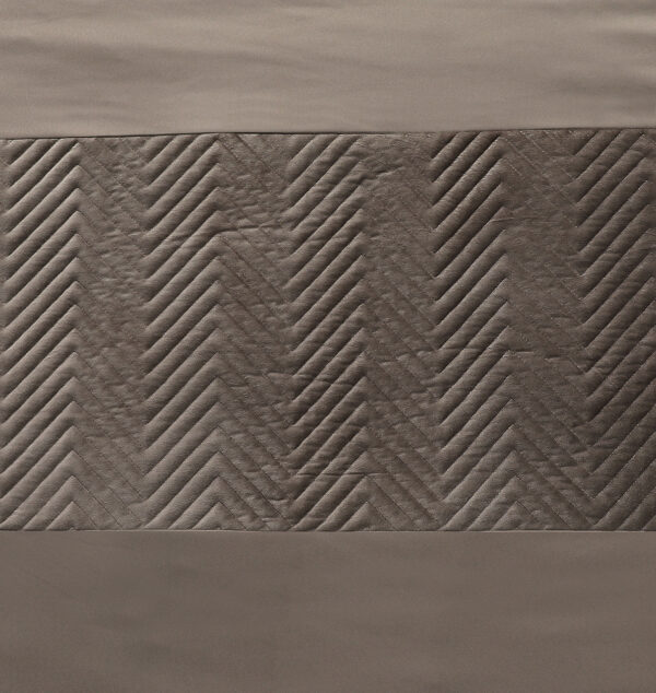 Velvet Crossline Taupe 240 x 200/220 - Afbeelding 4