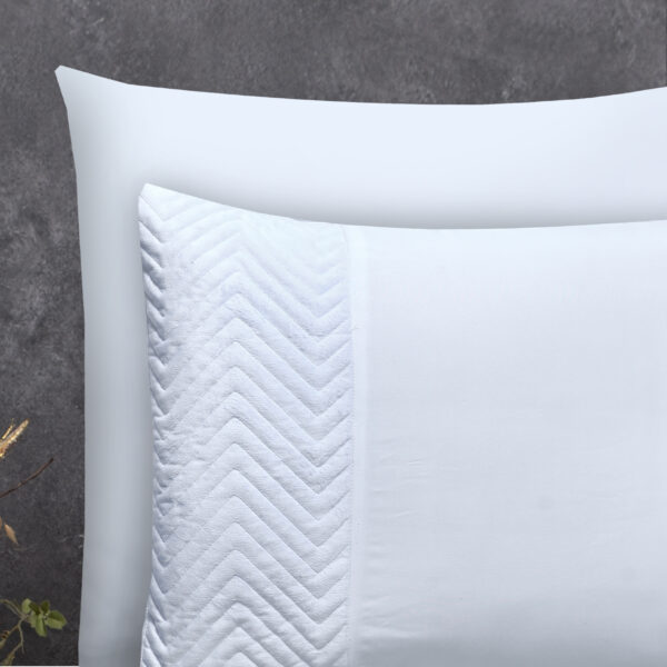 Velvet Crossline Wit 140 x 200/220 - Afbeelding 3