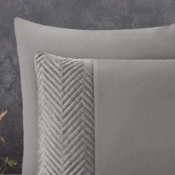 Velvet Crossline Zand/Grijs 140 x 200/220 - Afbeelding 3