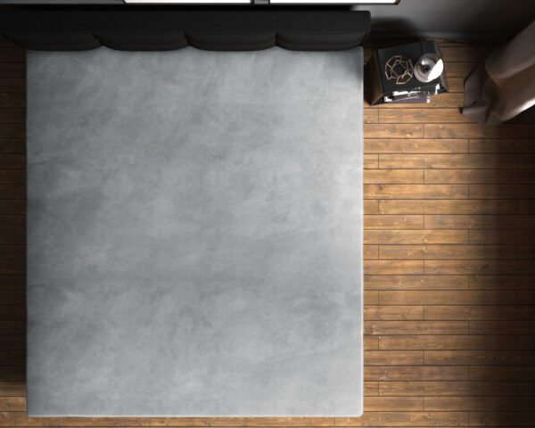 Velvet Hoeslaken Grijs 90 x 200 - Afbeelding 3
