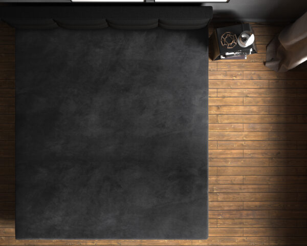 Velvet Hoeslaken Zwart 90 x 200 - Afbeelding 3