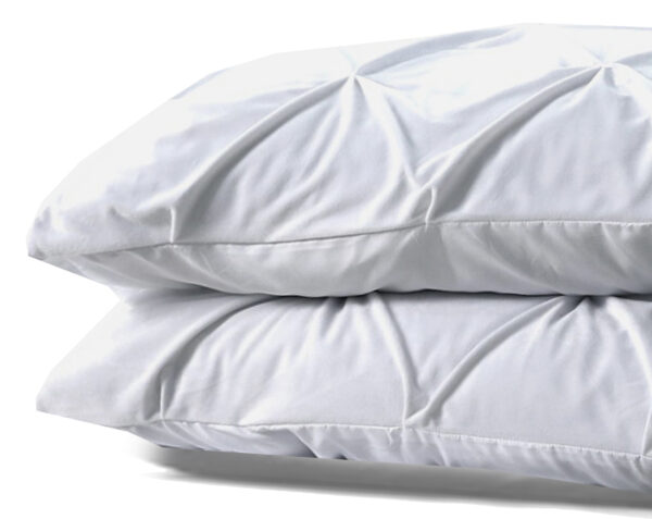 Velvet Pintuck 2pack kussenslopen Wit 60 x 70 - Afbeelding 2