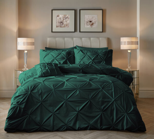 Velvet Pintuck Groen 240 x 200/220 - Afbeelding 2