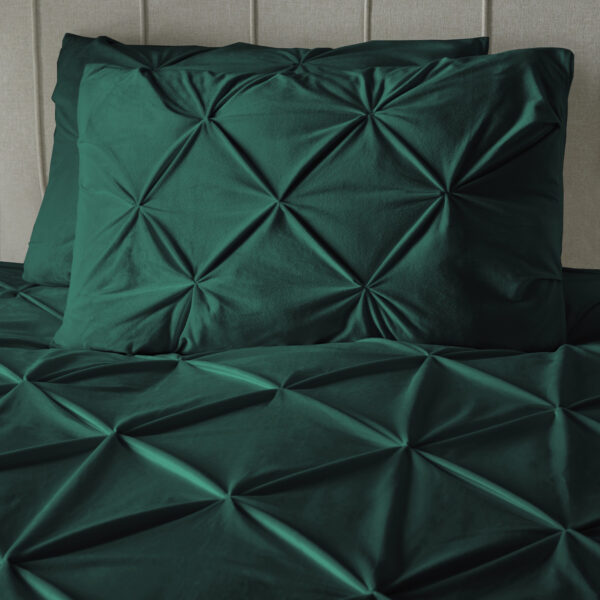 Velvet Pintuck Groen 240 x 200/220 - Afbeelding 4