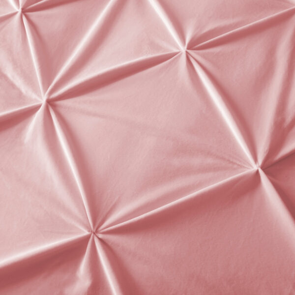 Velvet Pintuck Roze 200 x 200/220 - Afbeelding 5