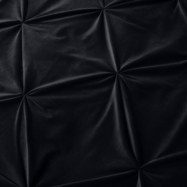 Velvet Pintuck Zwart 140 x 200/220 - Afbeelding 5