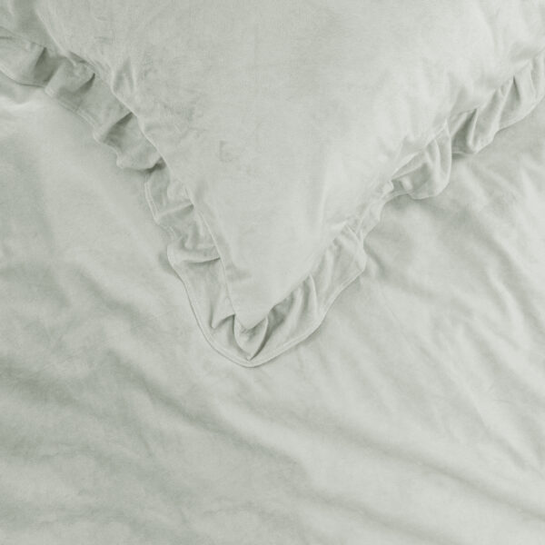 Velvet Ruffles Cappuccino Wit 200 x 220 - Afbeelding 2
