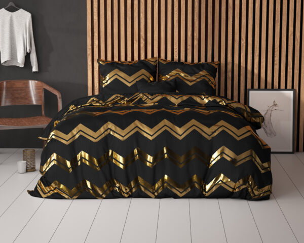Wave Zwart 240 x 220 - Afbeelding 3