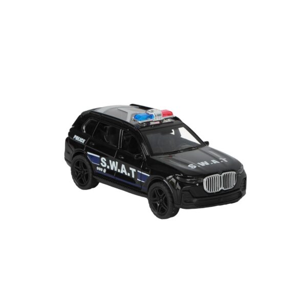112 Pull-Back S.W.A.T. Auto 1:36 + Licht en Geluid - Afbeelding 2