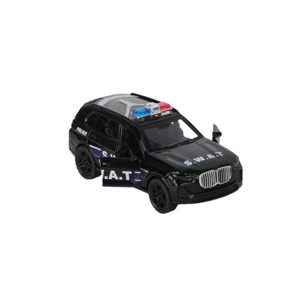 112 Pull-Back S.W.A.T. Auto 1:36 + Licht en Geluid - Afbeelding 3