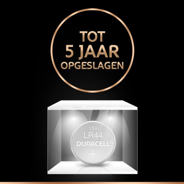 Duracell Knoopcel Alka A4 Lr44 - Afbeelding 2