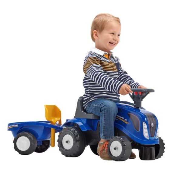 Falk New Holland Looptractor Set Blauw - Afbeelding 4