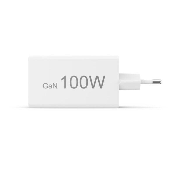 Hama Snellader 100W GaN 2x USB-C PD 1x USB-A QC Wit - Afbeelding 2