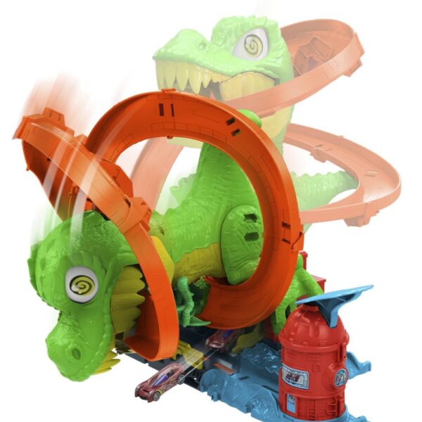 Hot Wheels City T-Rex Brandweerkazerne - Afbeelding 4