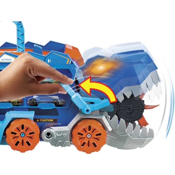 Hot Wheels City Ultieme Vrachtwagen + Licht en Geluid - Afbeelding 4
