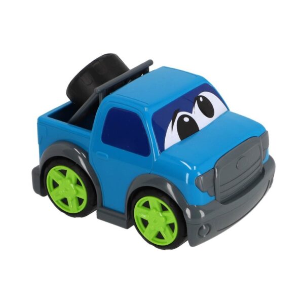 KiddyGo Pickup Truck 19 cm + Licht en Geluid Blauw - Afbeelding 2