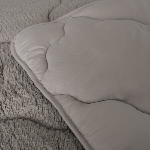 Lazy All-in one Lazy DekbedTeddy Taupe 240 x 200 - Afbeelding 5