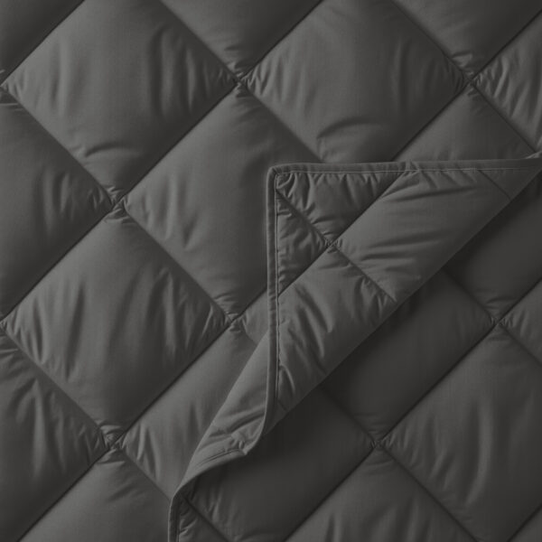 Lazy Dekbed Diamond Antraciet 200 x 200 Met Kussenslopen - Afbeelding 4