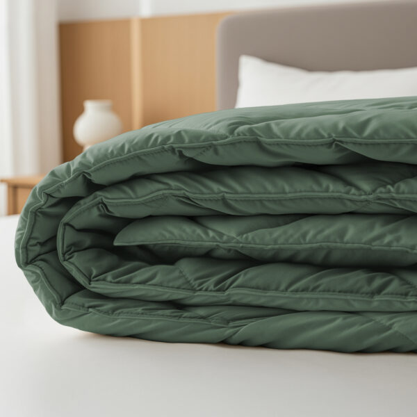 Lazy Dekbed Diamond Groen 200 x 200 Met Kussenslopen - Afbeelding 5