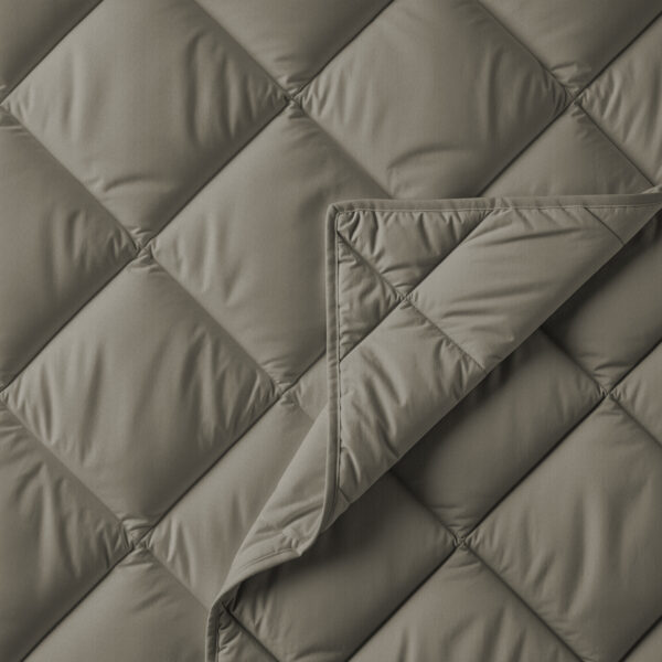 Lazy Dekbed Diamond Kaki 200 x 200 Met Kussenslopen - Afbeelding 4