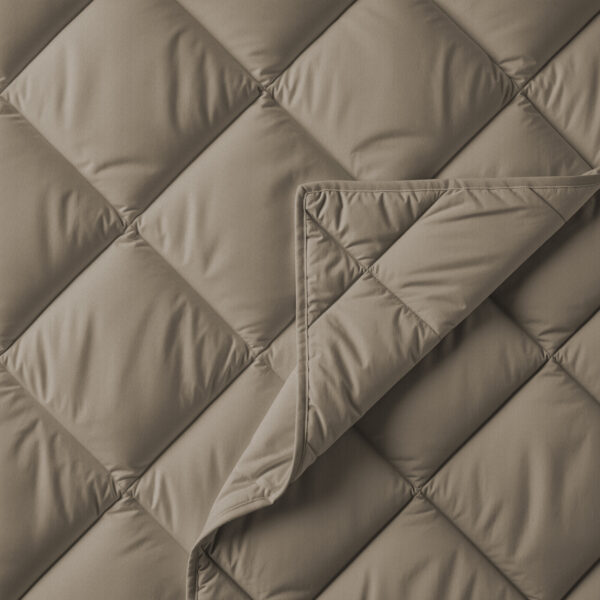 Lazy Dekbed Diamond Teak 240 x 200 Met Kussenslopen - Afbeelding 4