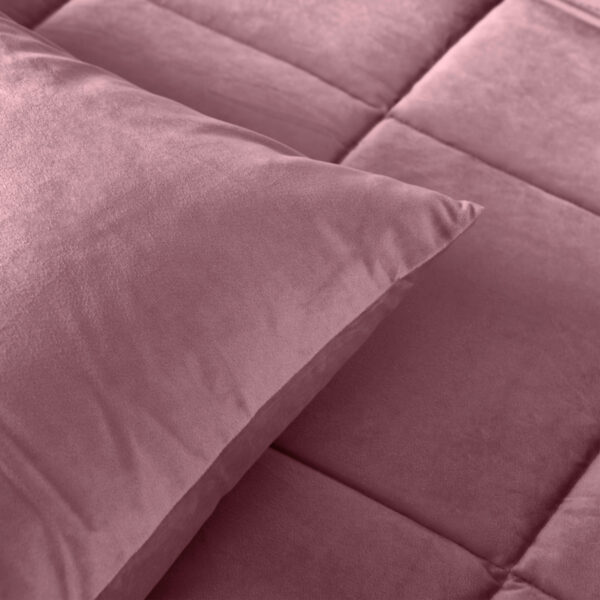 Lazy Velvet Dekbed Oud Roze 240 x 200 - Afbeelding 4