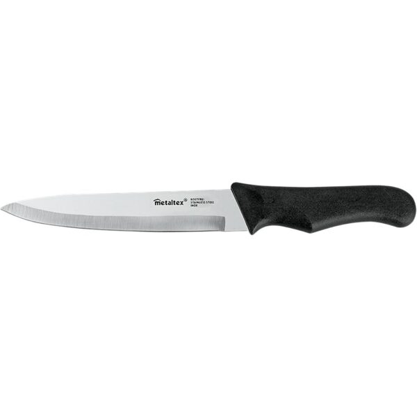 Metaltex Basic Line Kookmes 28 cm Zwart/RVS - Afbeelding 2