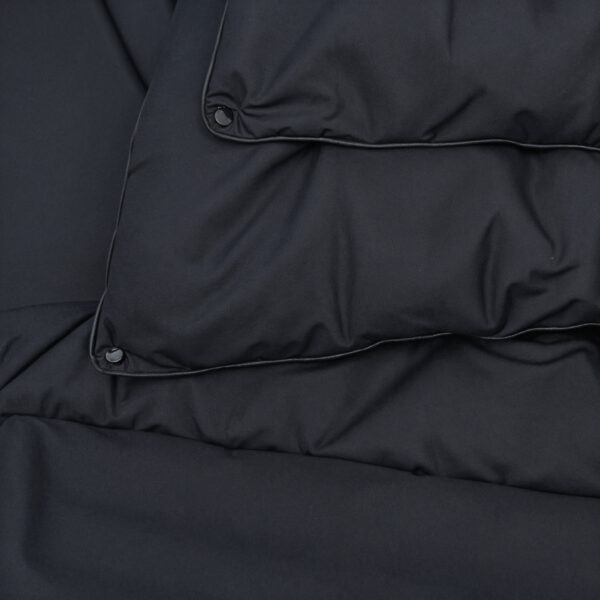 Partnerdekbed Zwart 240 x 220 - Afbeelding 4