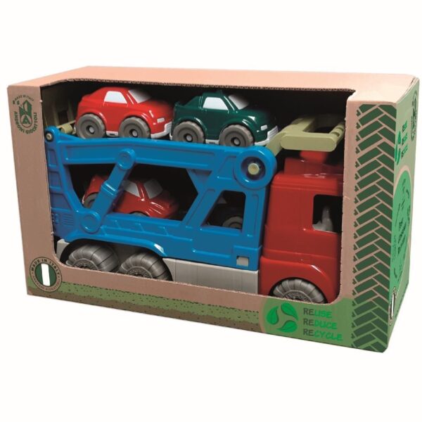 Save Nature Recycle Transport Vrachtwagen + 4 Auto's - Afbeelding 2