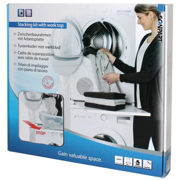 Scanpart Universeel Tussenkader en Werkblad Wit - Afbeelding 2