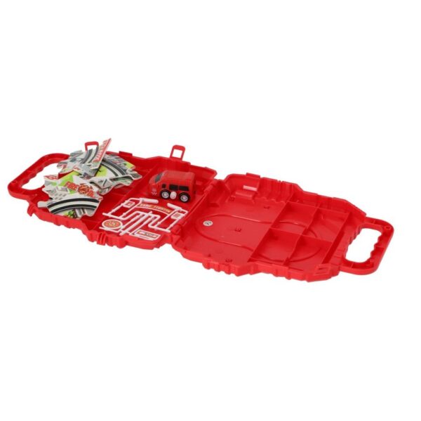 Toi-Toys Raceset in Koffer Verschillende Kleuren - Afbeelding 2