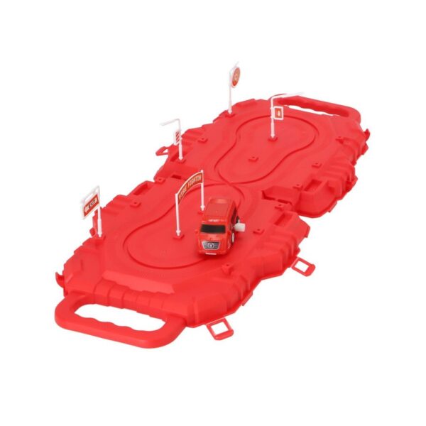 Toi-Toys Raceset in Koffer Verschillende Kleuren - Afbeelding 4