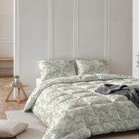 All-in one Lazy dekbed Fir Groen 140 x 200 Met Kussensloop