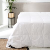 90% Eendendons Dekbed Wit 200x200 4-Seizoenen