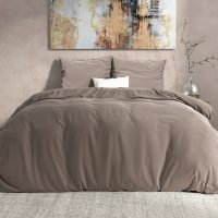 DH Flanel Mendez Taupe 140 x 200/220