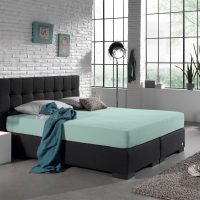Dubbel Jersey 220 gr. Hoeslaken Pastel Blauw 80/100 x 220