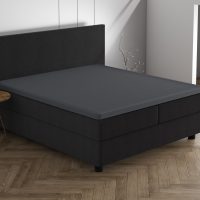 Dubbel Jersey 220 gr. Topper Hoeslaken Antraciet 190/200 x 220/230