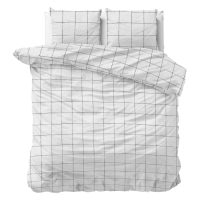 Flanel Deep Check Wit 240 x 200/220