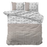 Flanel Gino Taupe 200 x 200/220