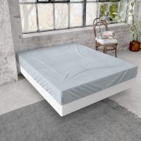 Flanel Premium Hoeslaken Grijs 140 x 200/210