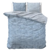 Flanel Washed Cotton Blauw 240 x 200/220