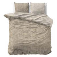 Flanel Washed Cotton Taupe 240 x 200/220