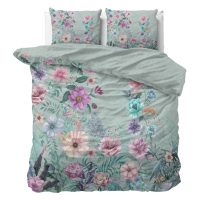 Flore Blauw 240 x 200/220